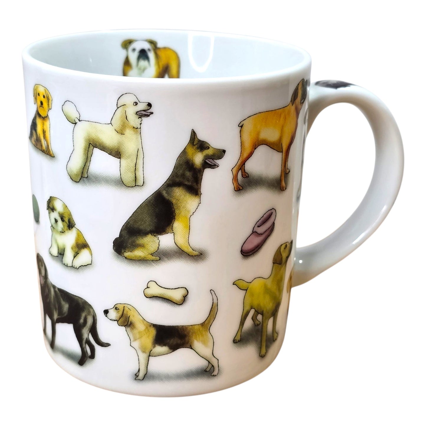 Paul Cardew Dog Coffee Mug Man’s Best Friend 2010 England Ceramic Tea Cup