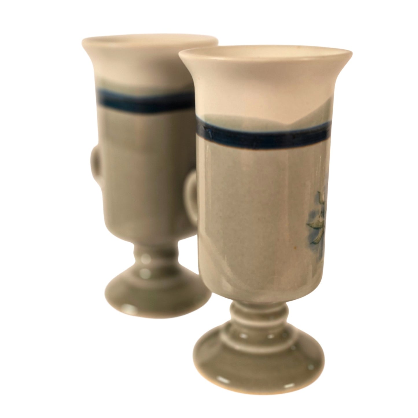 Vintage Otagiri Irish Coffee Mugs Coastal Nautical Shell Scallop Sand Dollar