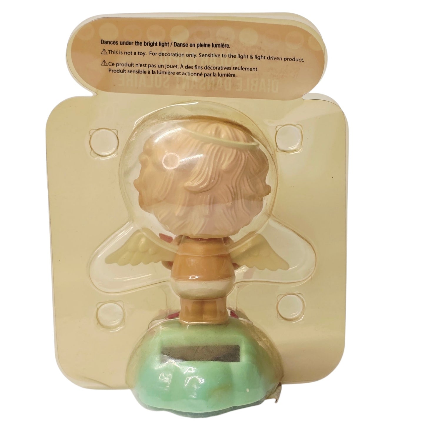 Valentine's Day Solar Dancing Toys Cupid Heart Flower Bobblehead Desktop Decor