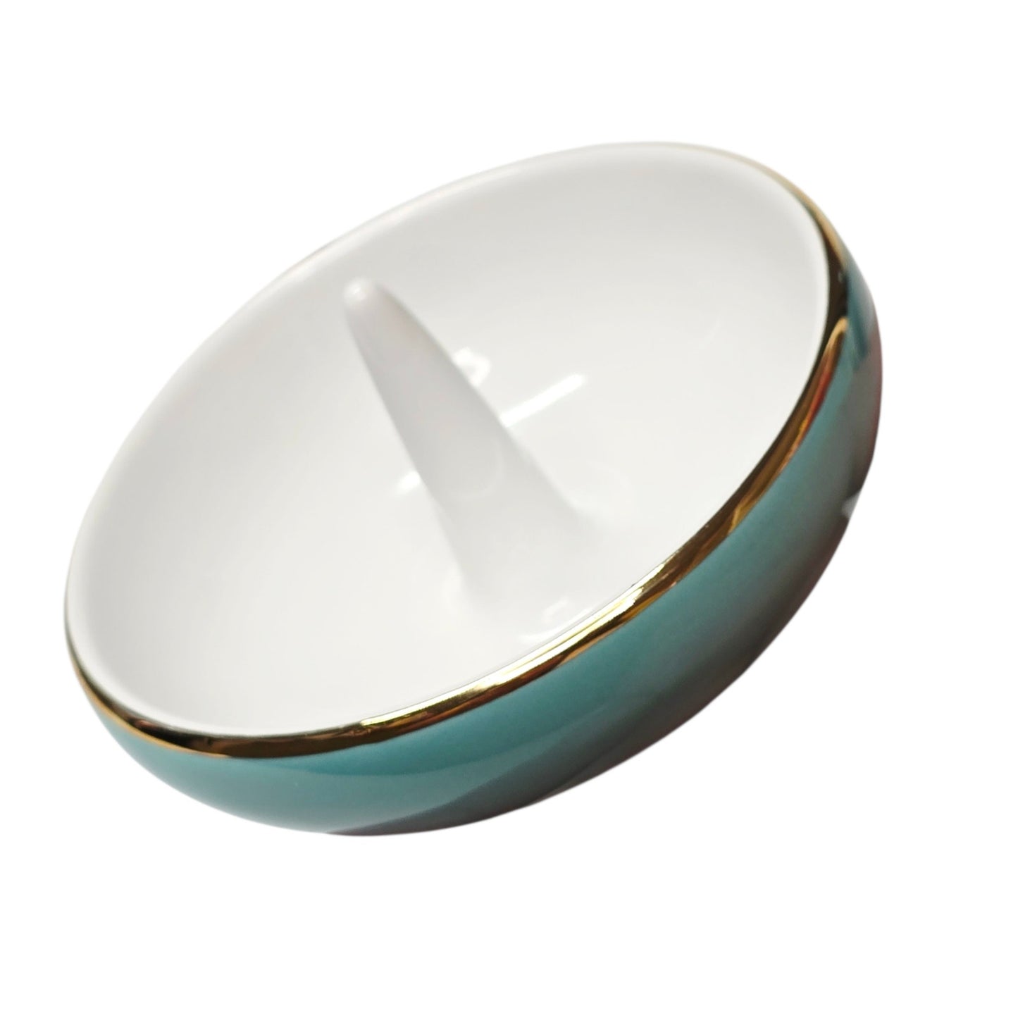 Kate Spade New York x Lenox "Ring It Up" Turquoise Enamel Ring Dish