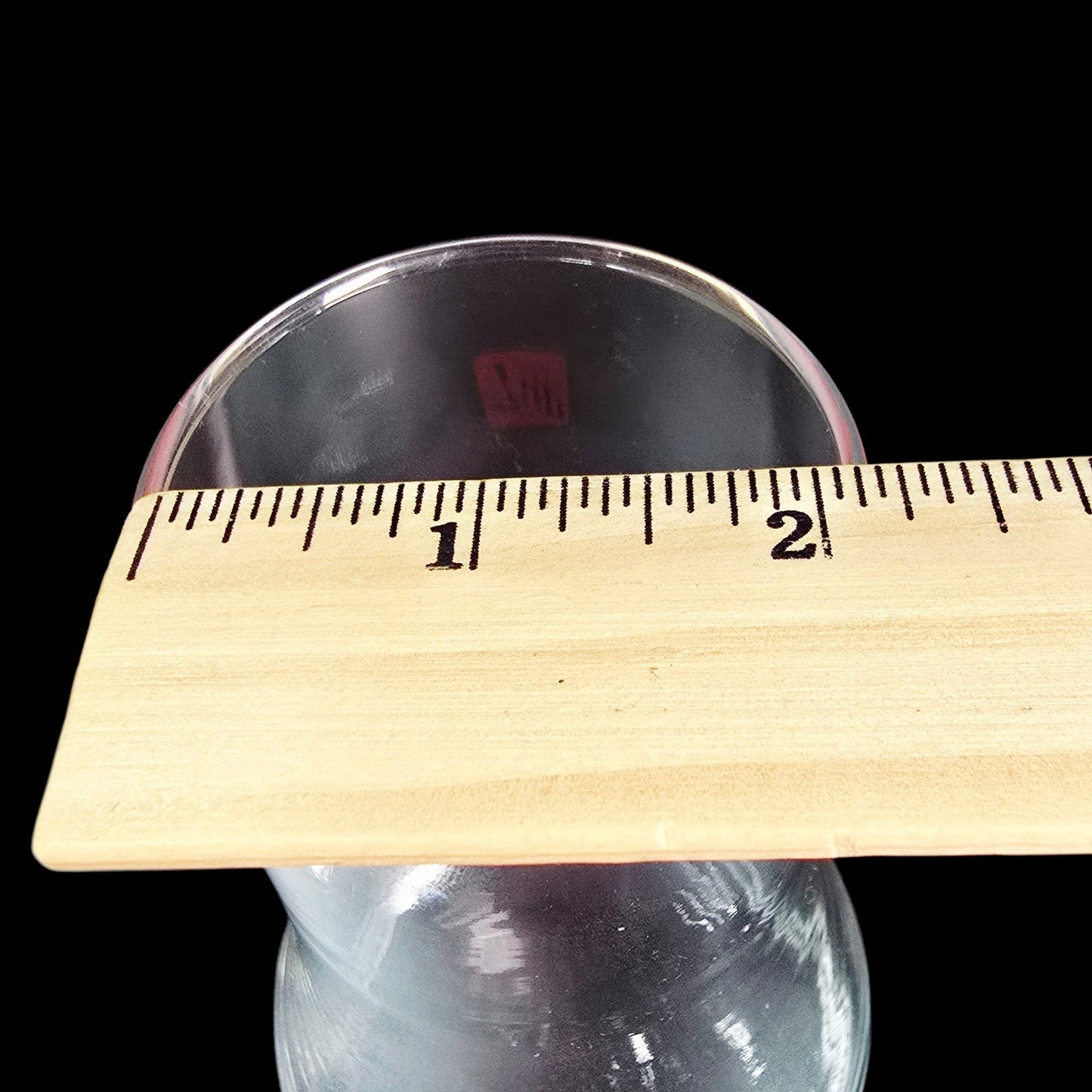 7UP Glass  The Uncola Vase Collectible Upside-Down Drinking Advertising Vintage