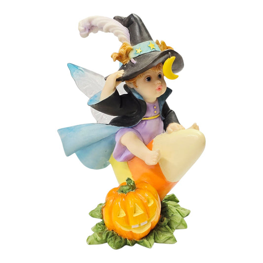 Enesco My Little Kitchen Fairies Candy Korn Fairie Halloween Figurine 2005 Fall