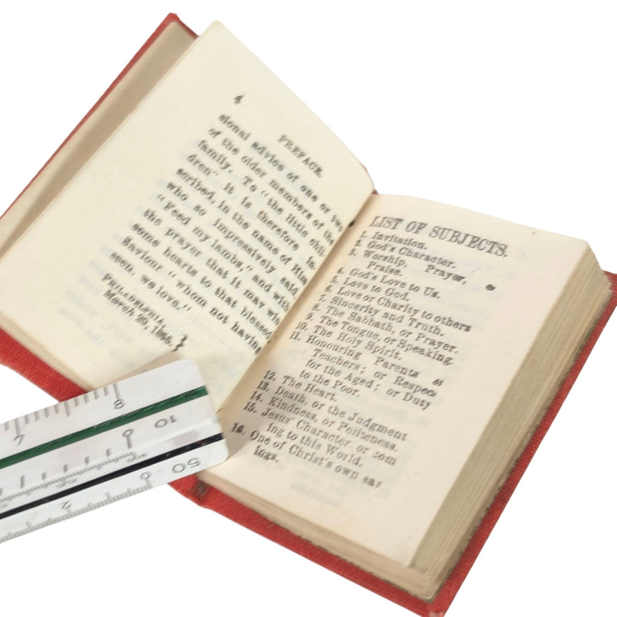 Antique Miniature Honey Drops Christian Devotional Scripture Book Pocket Size