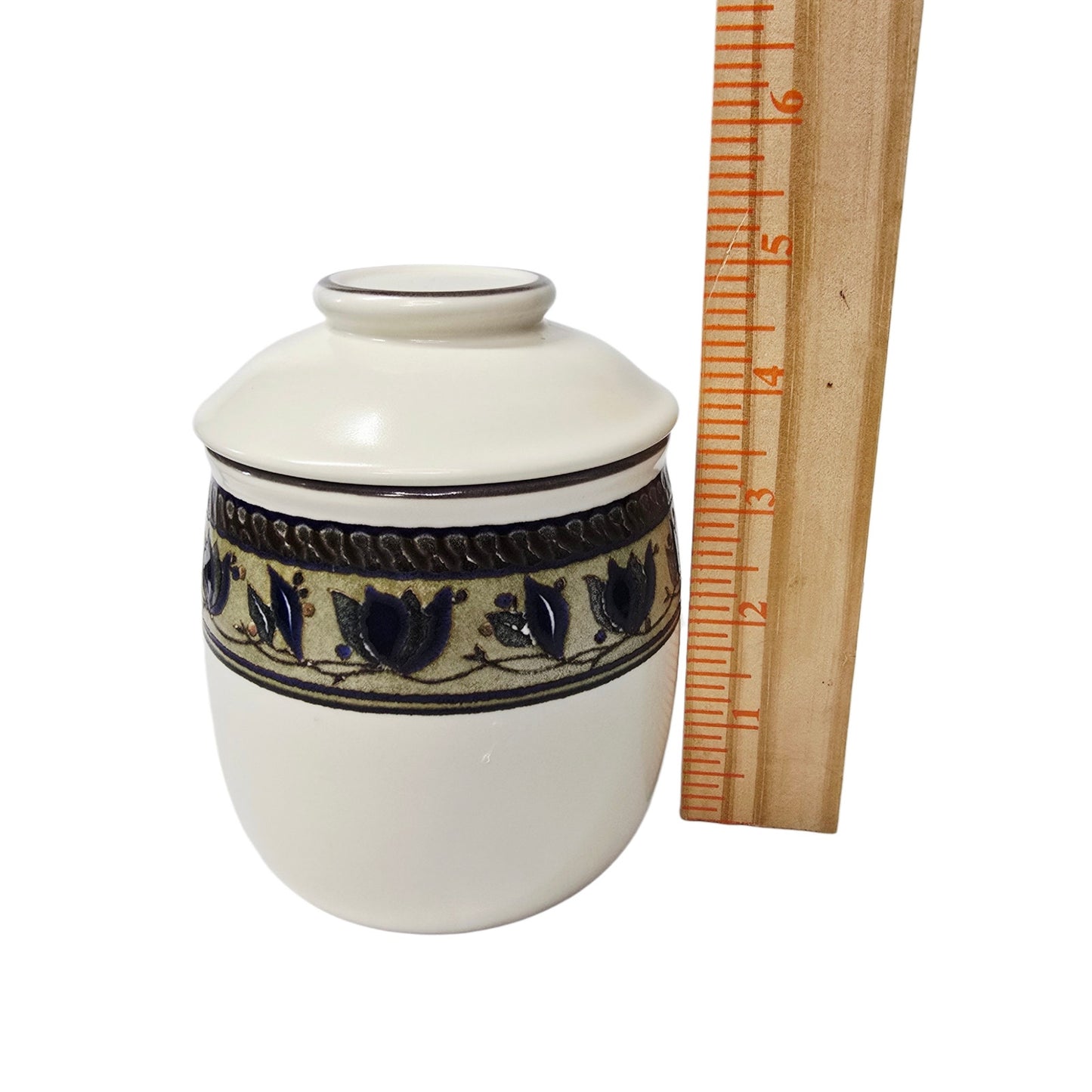 Mikasa Arabella Intaglio Canister Set with Lids - CAC01 Malaysia Stoneware