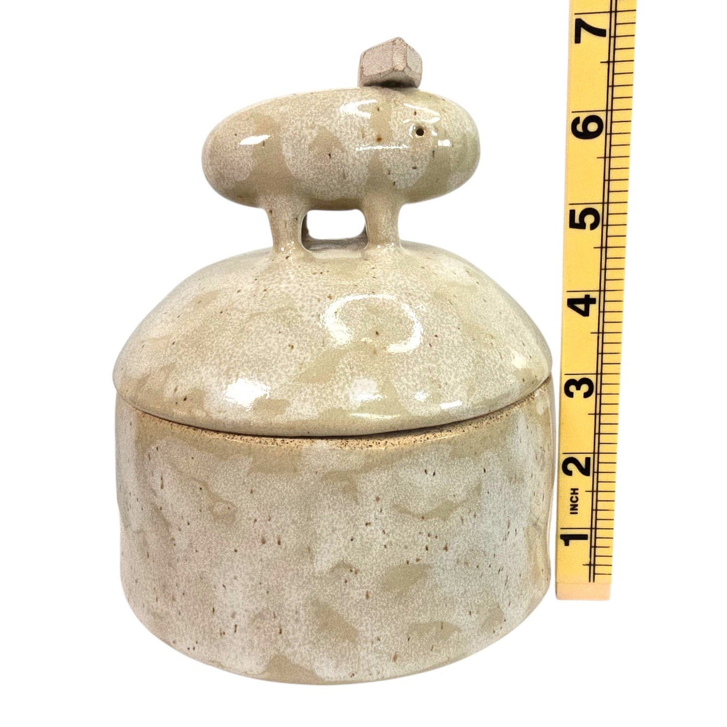 Anthropologie Godeleine de Rosamel Creature Jar Pottery Trinket Vessel Whimsical