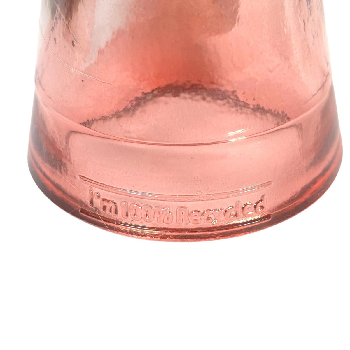 Vidrios San Miguel Pink Recycled Glass Christmas Tree 17 Inch Spain READ