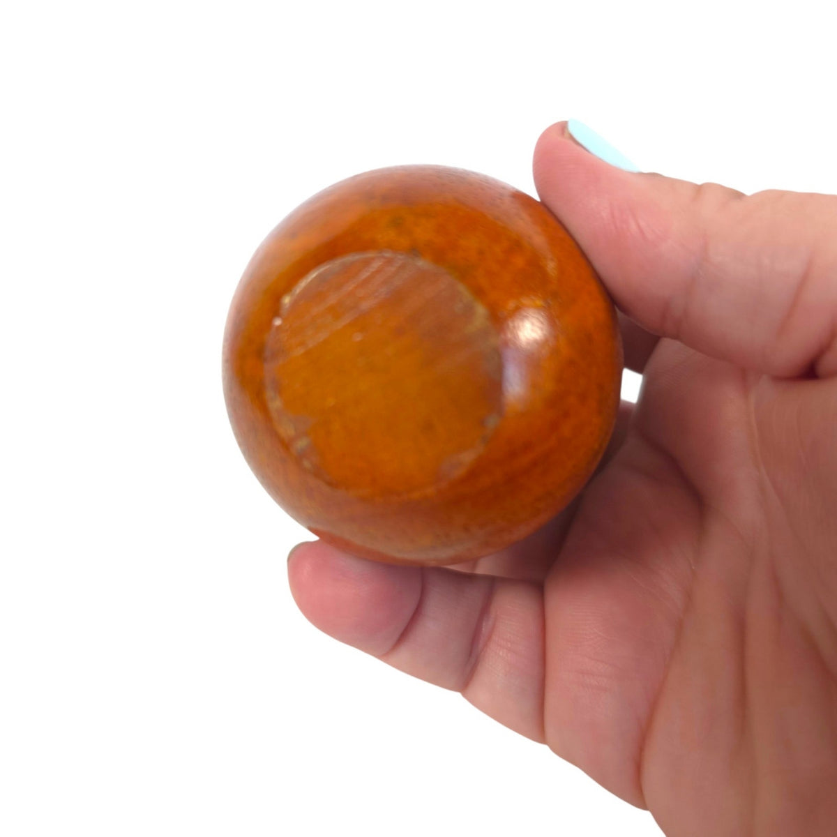Wooden Acorn Trinket Box with Removable Lid Carved Wood Keepsake Container