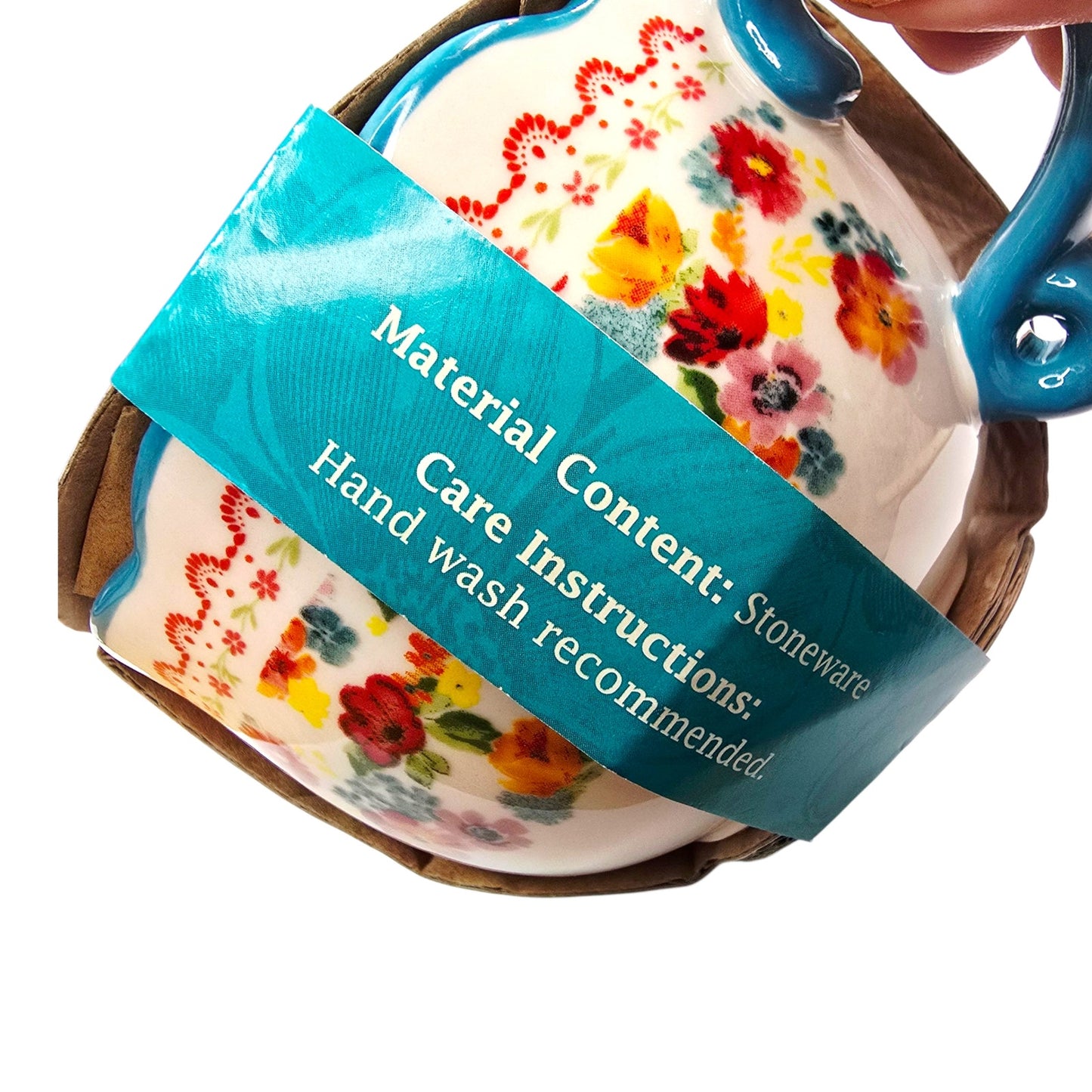The Pioneer Woman Wildflower Whimsy Set of 4 Measuring Bowls 1 Cup 1/3, 1/2, 1/4