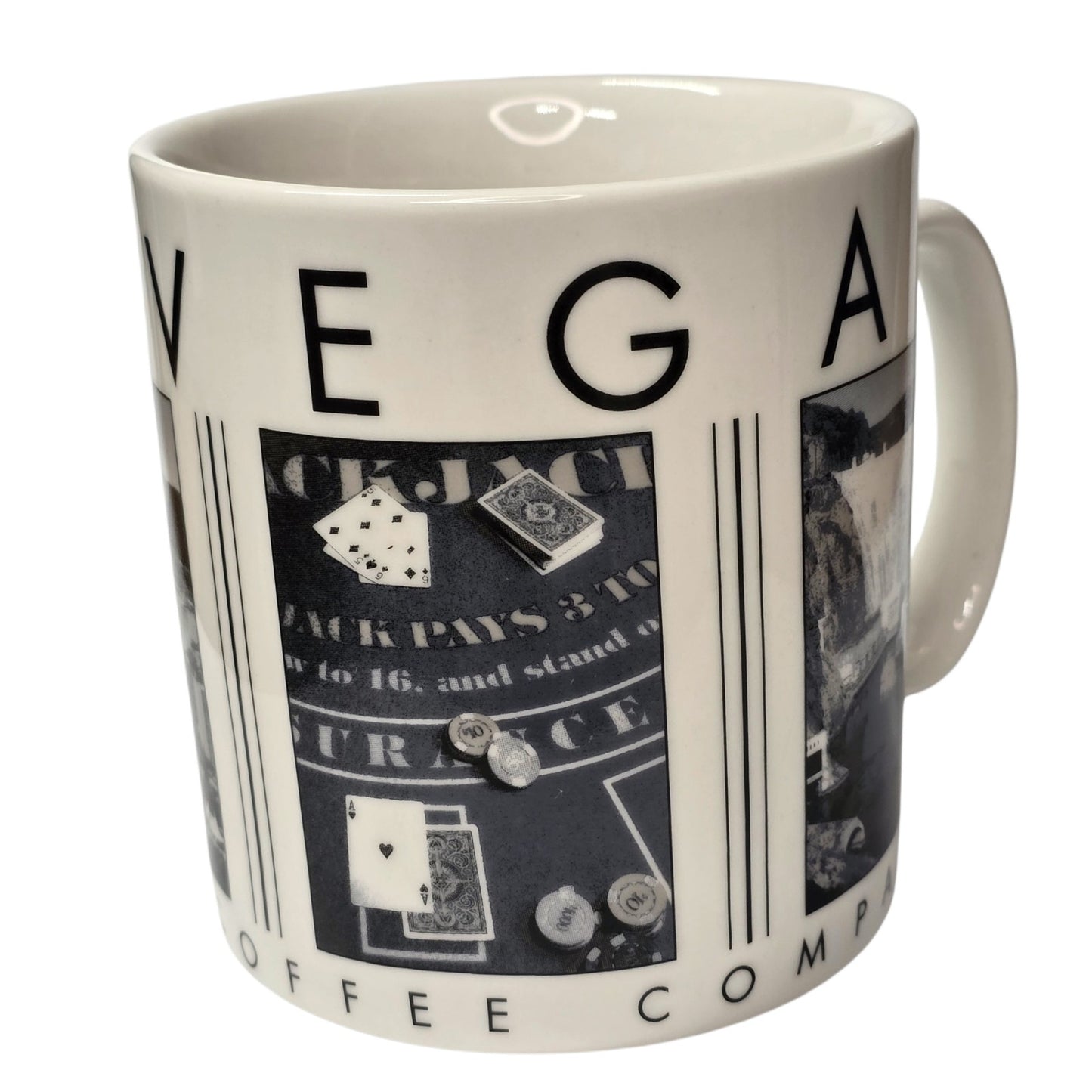 Starbucks Las Vegas Mug 2005 Barista City Scenes Series Collectors 16 oz Large