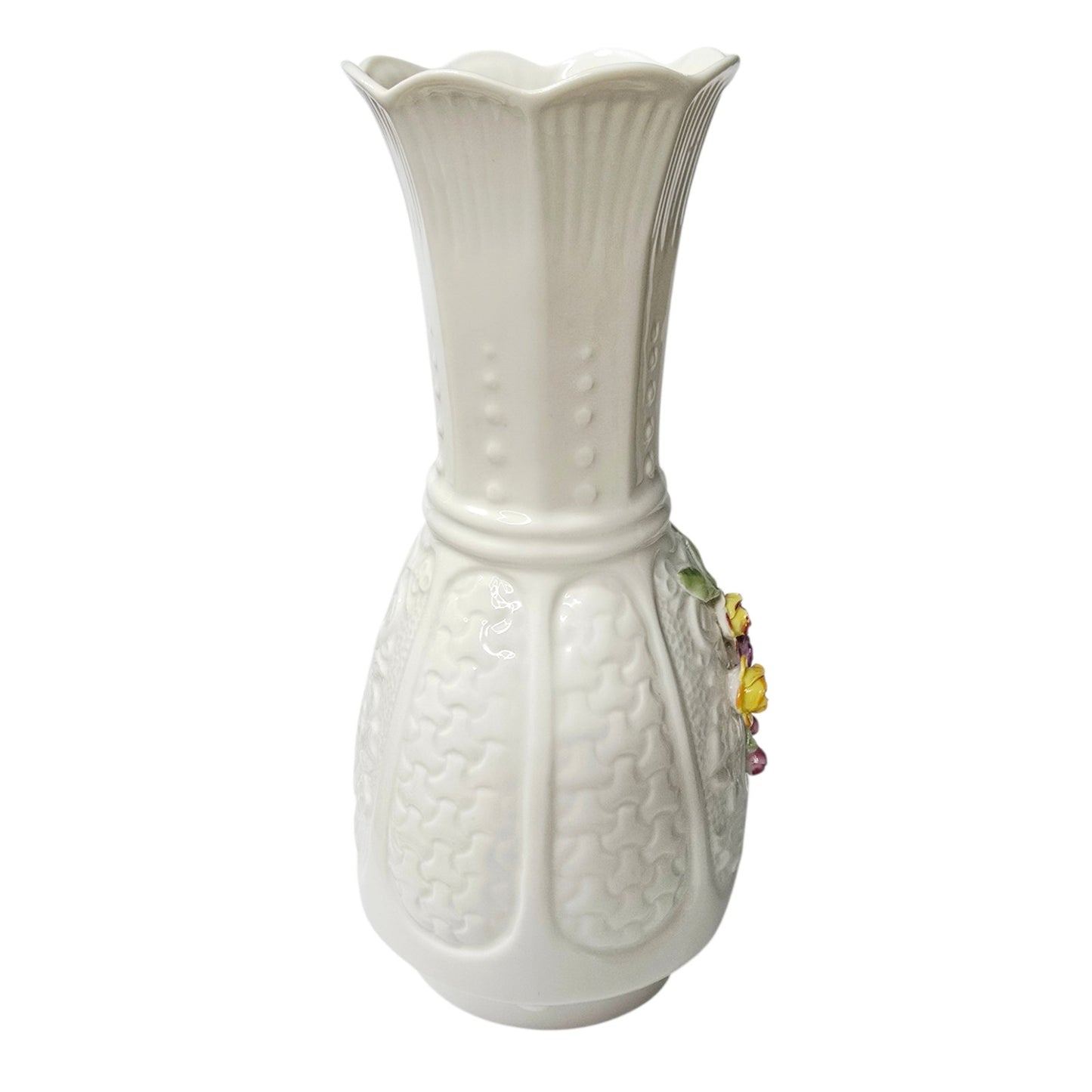 Belleek Ireland Glenveagh Garden Vase 2006 Limited Edition Annual Piece 80/3000