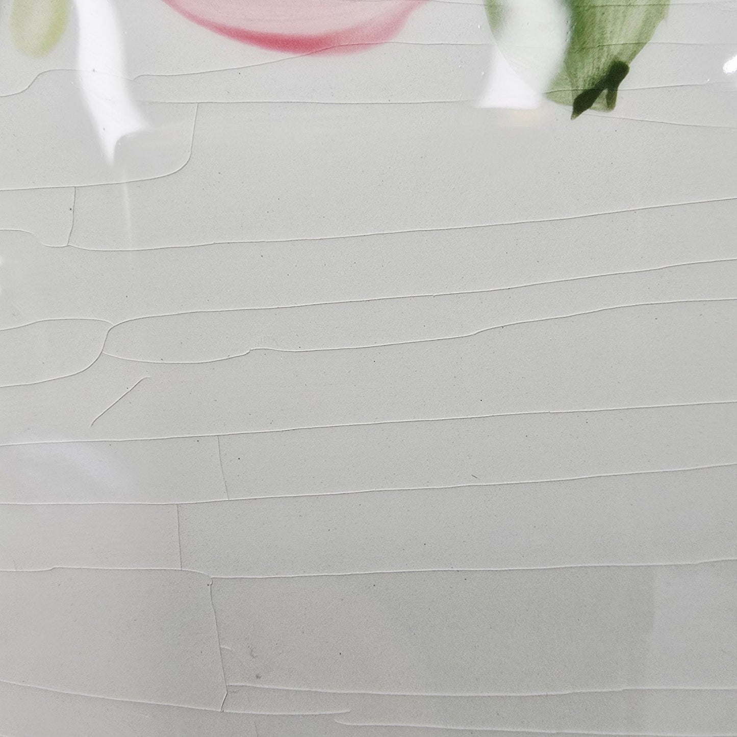 Tabletops Unlimited English Garden Don Swanson Rectangular Tray Platter READ