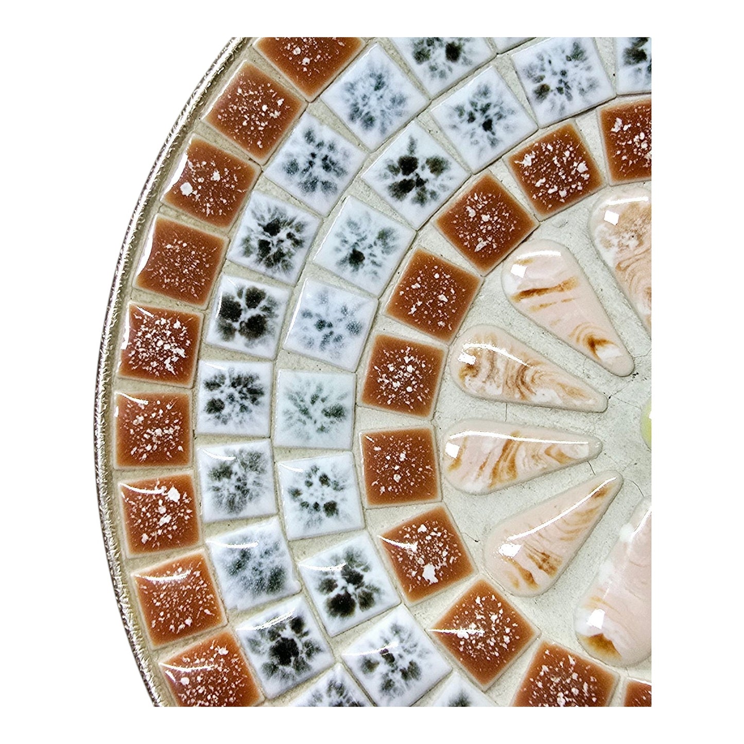 Mosaic Tile over Metal Trinket Dish