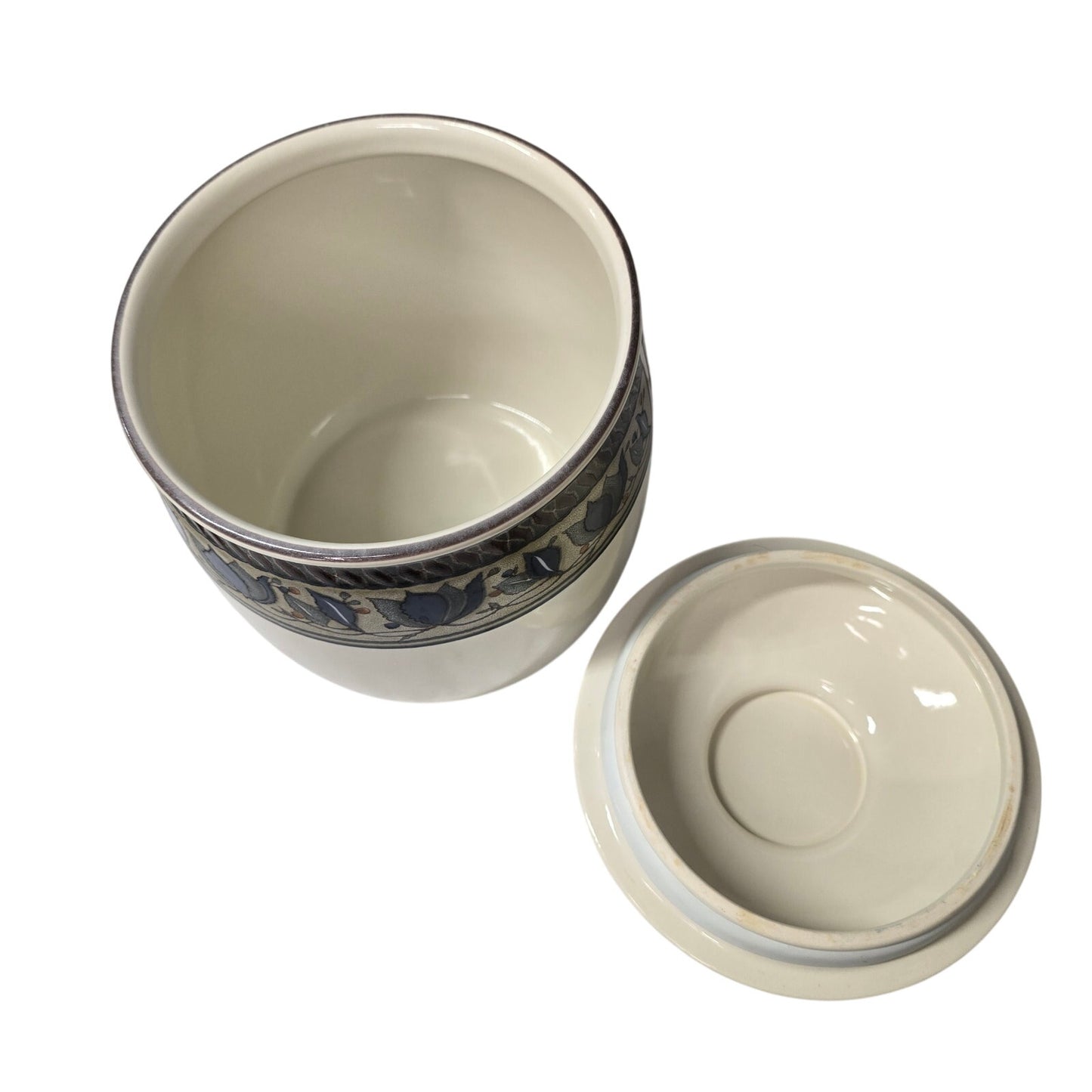 Mikasa Arabella Intaglio Canister Set with Lids - CAC01 Malaysia Stoneware