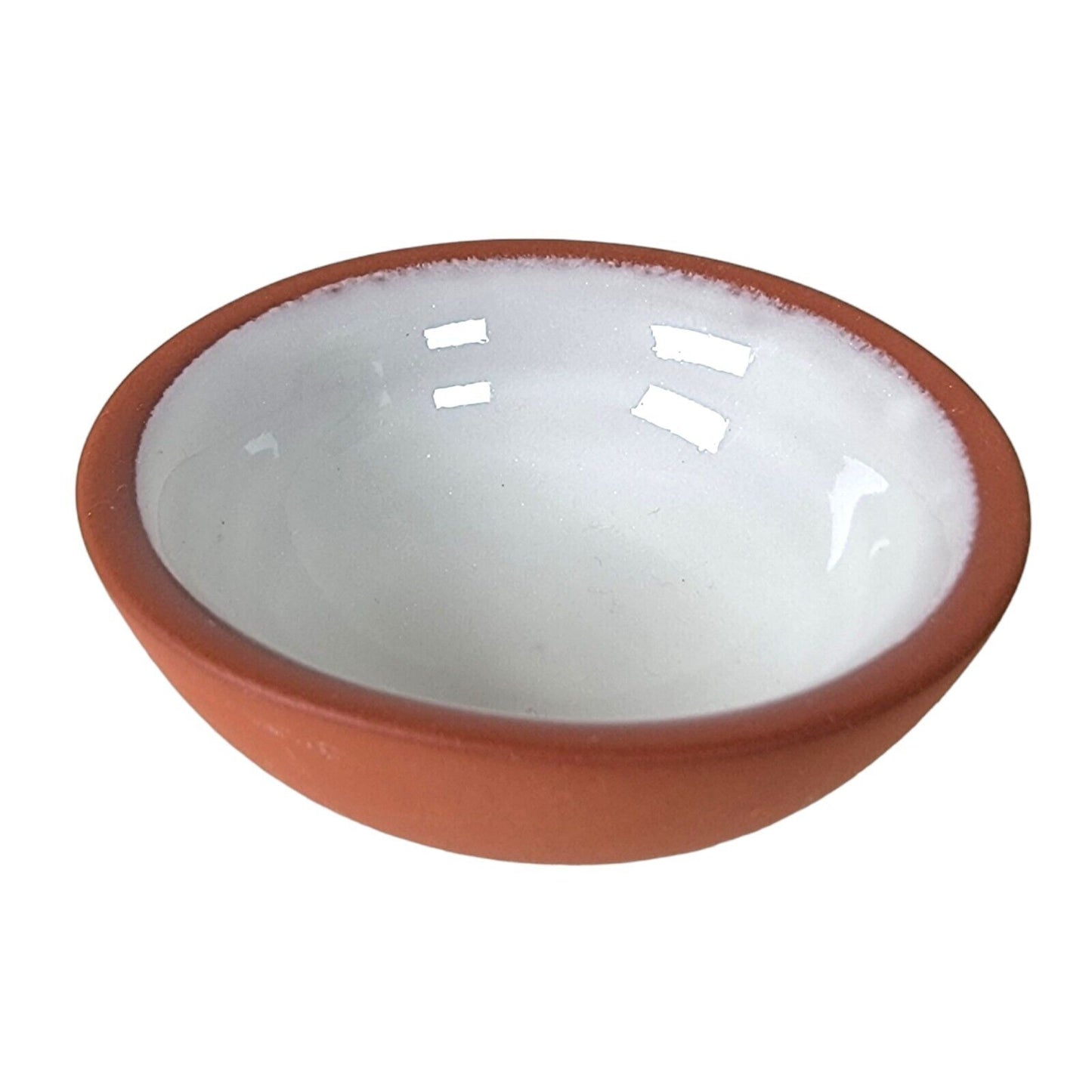 Set of 6 Terracotta Pinch Bowls Dip Bowls, Small Ramekins, Small Salt Dip Bowls