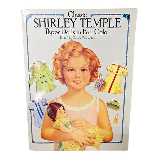 Classic Shirley Temple Paper Dolls in Full Color Dover 1986 Book