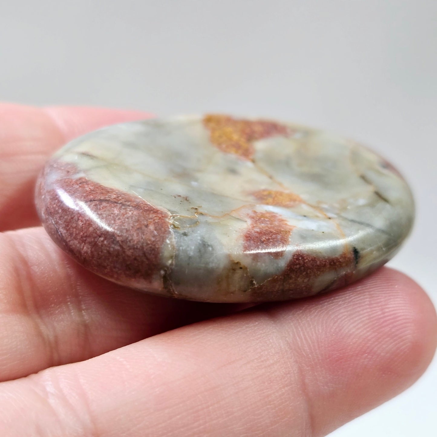 Natural Worry Stone, Palm Pocket Fidget Stone