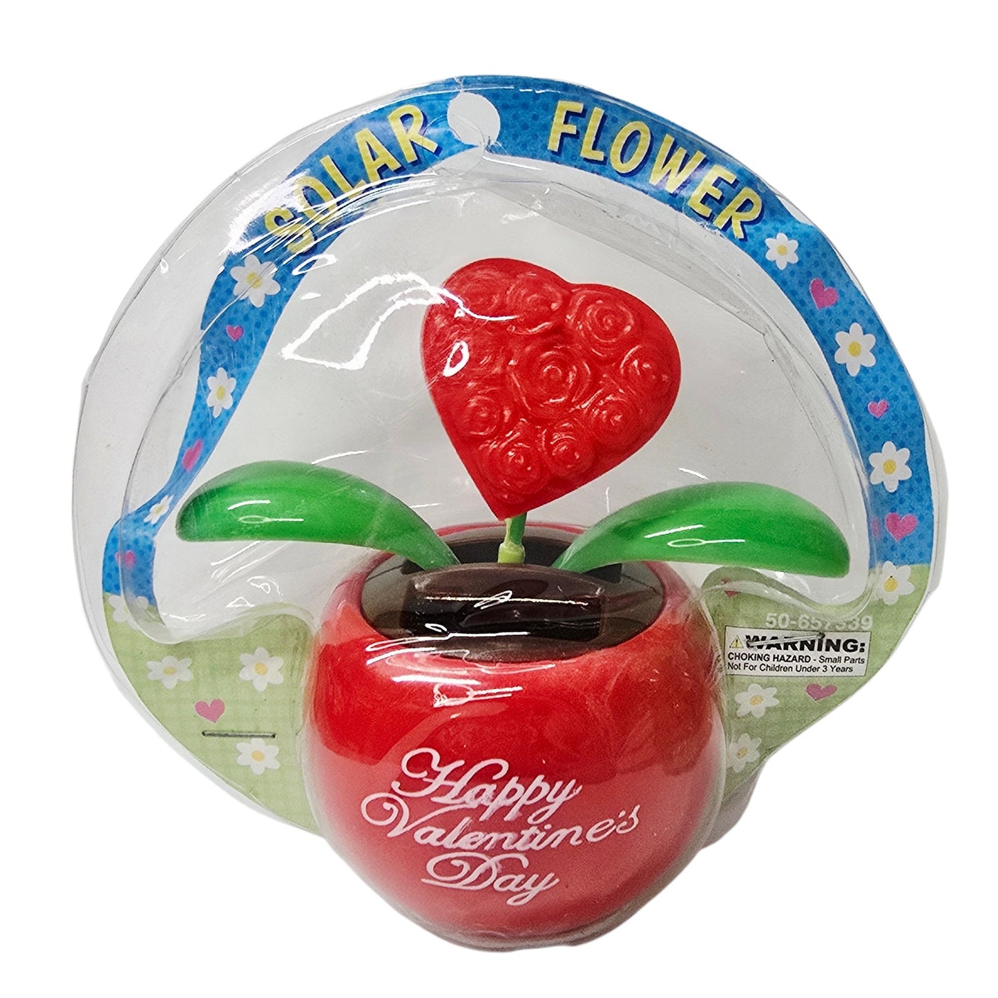 Valentine's Day Solar Dancing Toys Cupid Heart Flower Bobblehead Desktop Decor