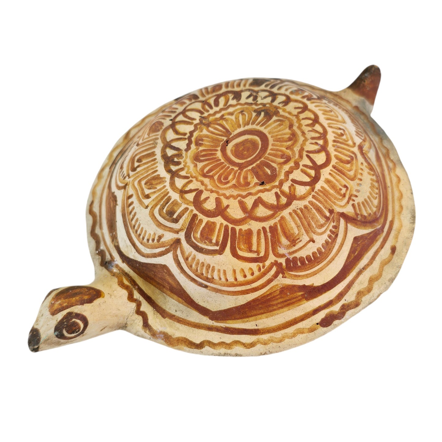 Vintage Mexican Pottery Style Turtle