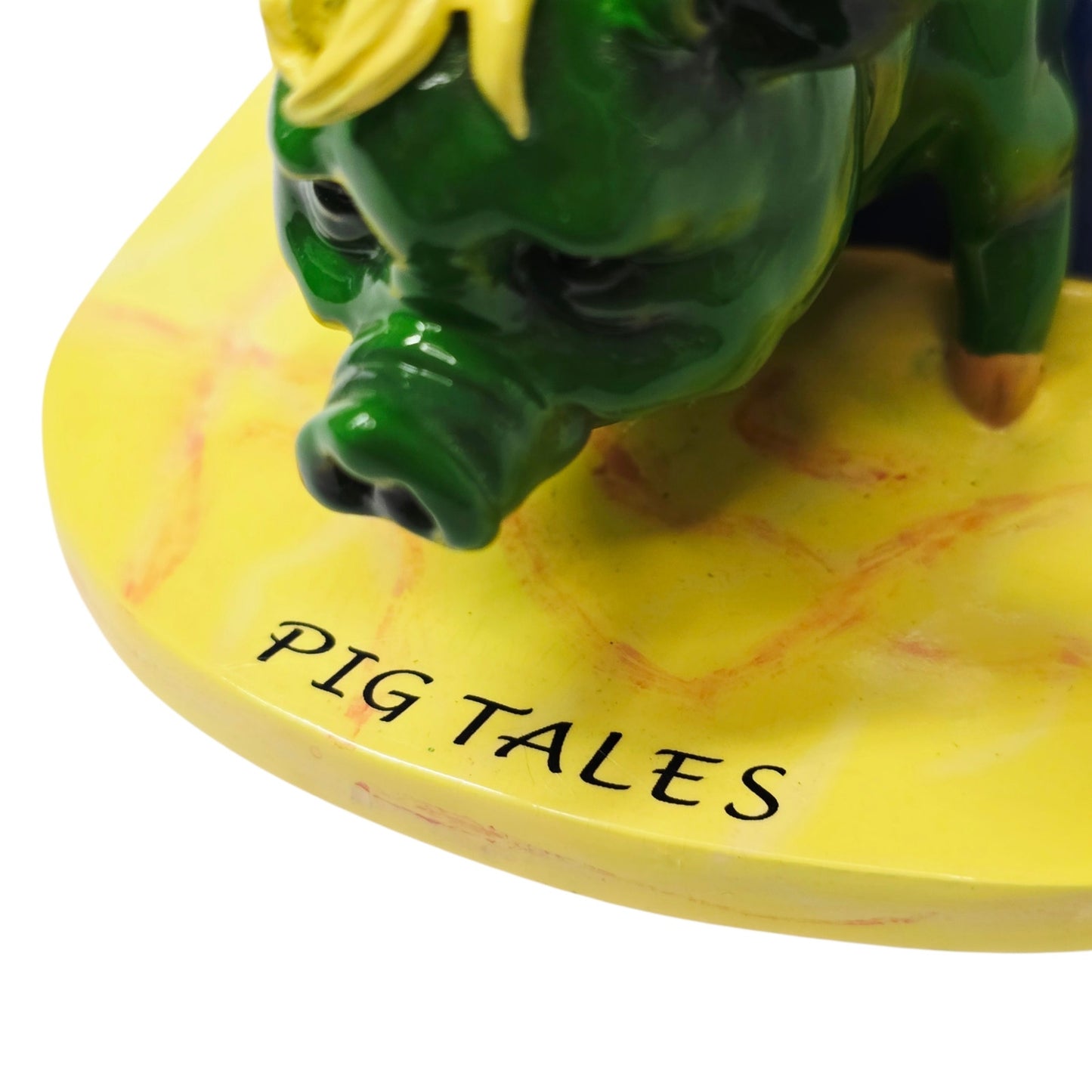 Vintage 2001 Pig Tales Pig Invasion Figurine - Hog Heaven "Wild are Boaring"