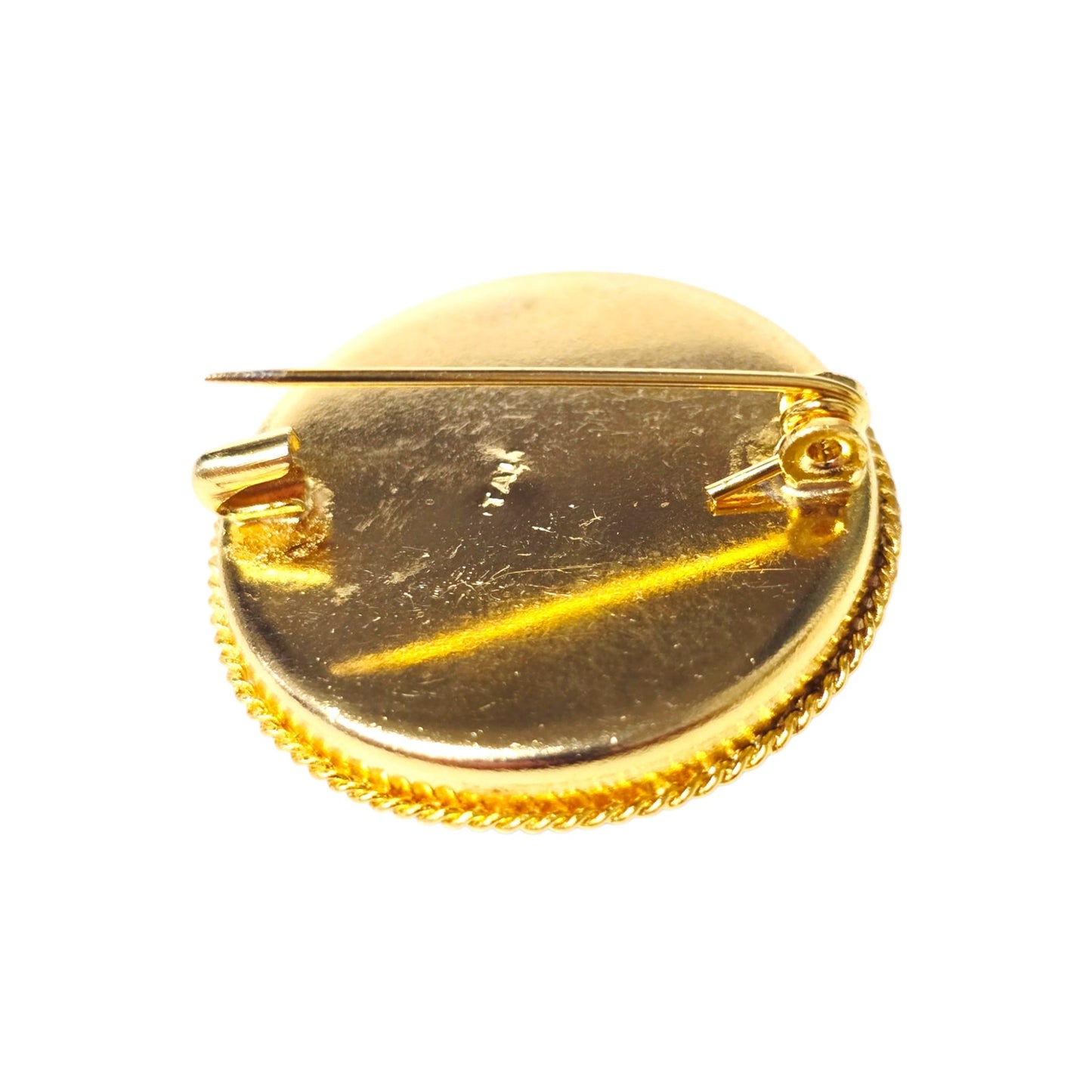 Made in Italy Micro Mosaic Pin Brooch