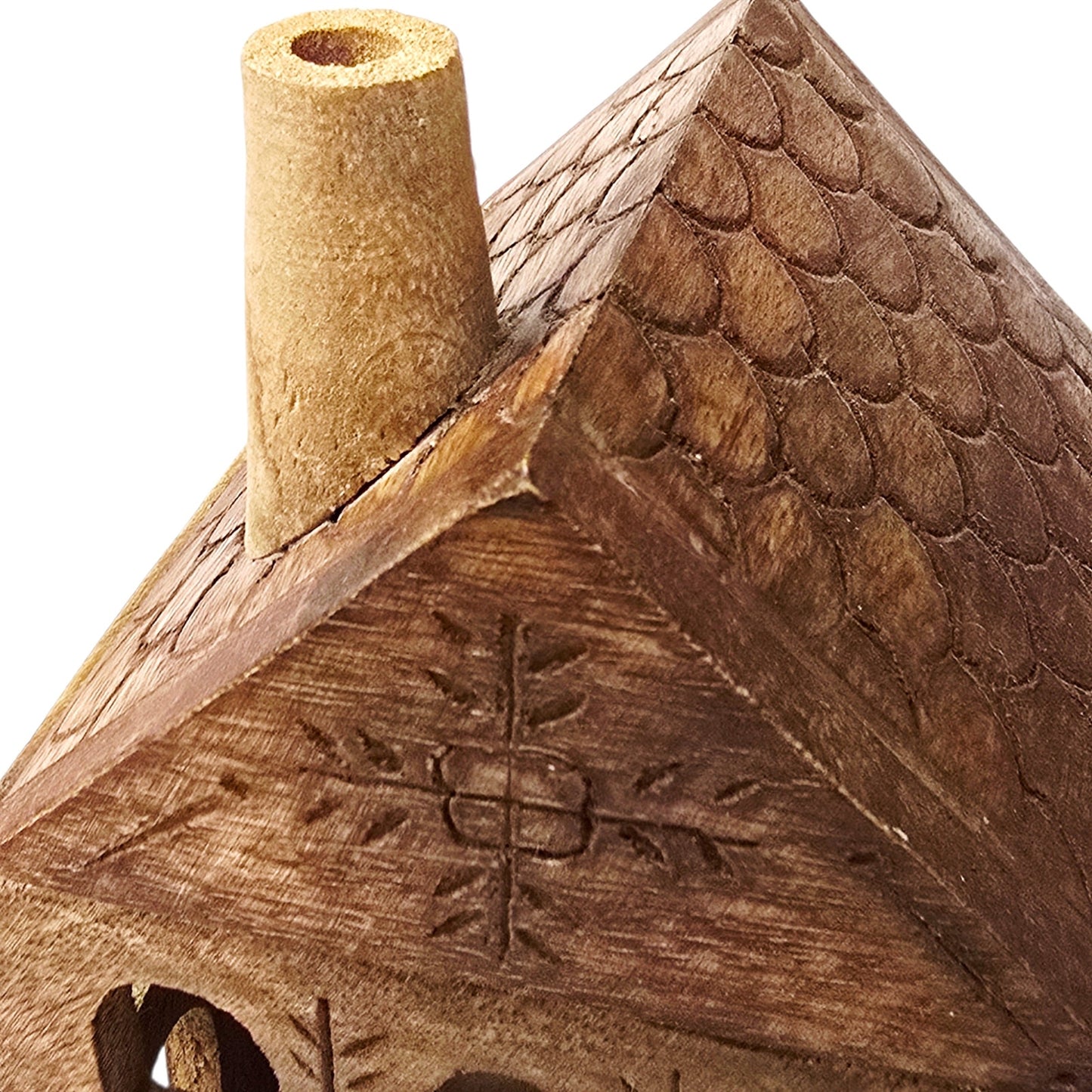 Anthropologie Wooden Humble Home Small Season Decor Candle Holder RARE No candle