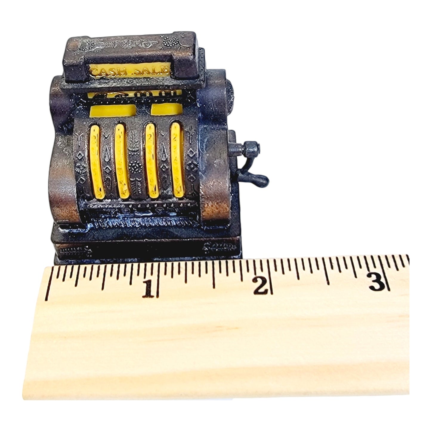 Vintage Durham Industries Miniature Metal Die Cast Cash Register