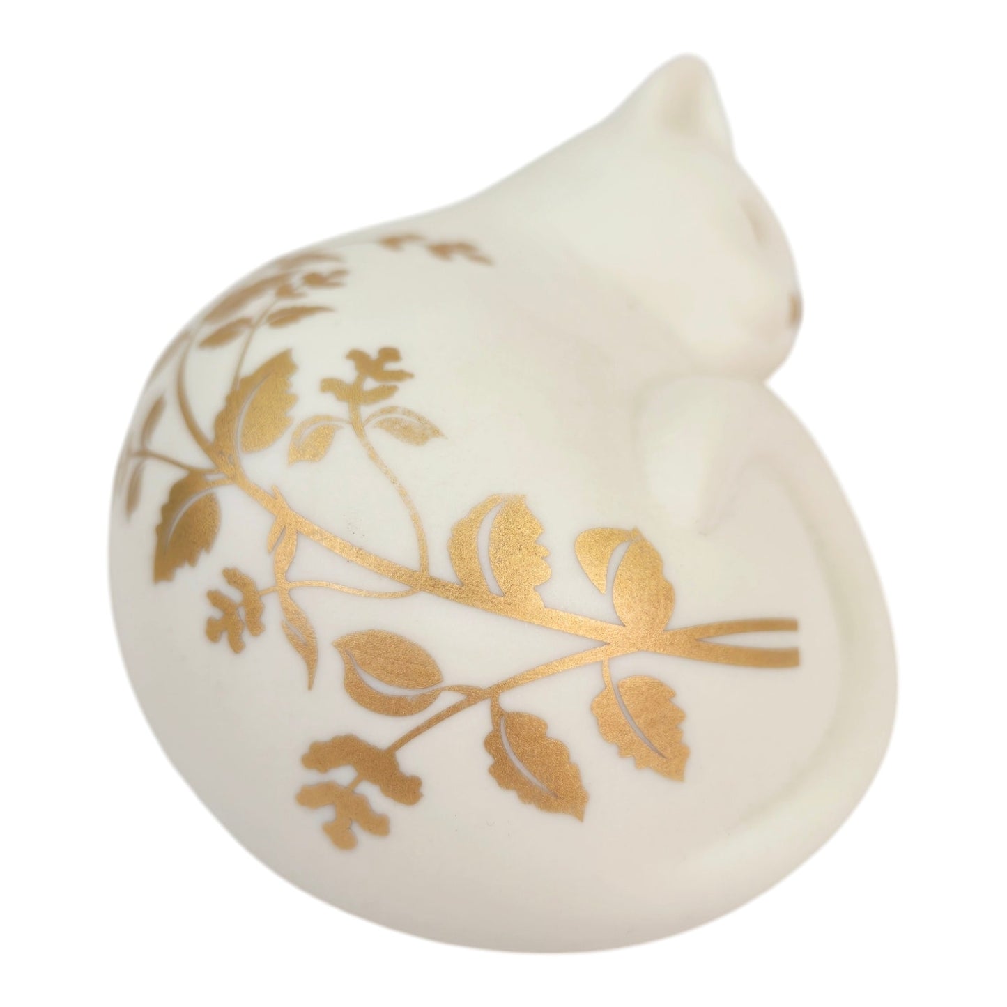 Lenox Porcelain Cat, Lenox Serenity Everyday Wishes Sleeping Cat