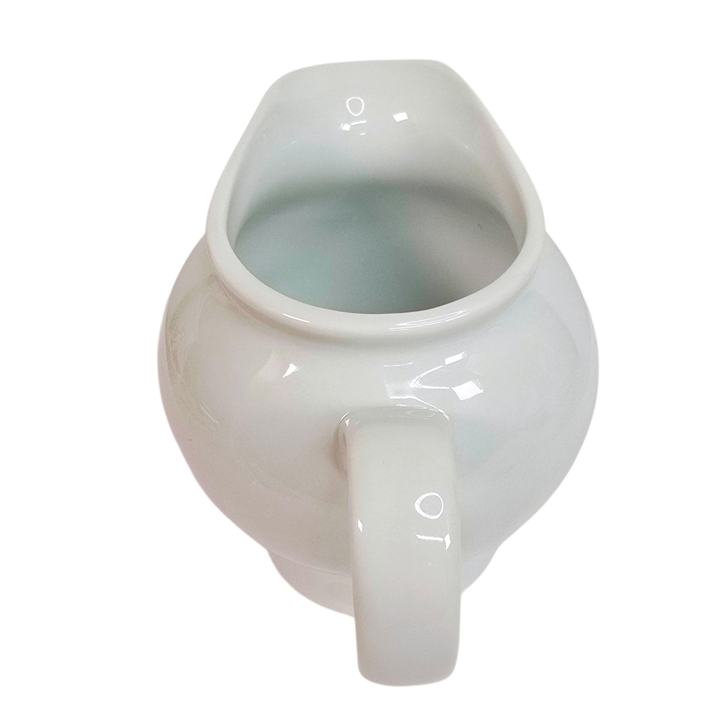 Pottery Barn Great White Creamer Small Pitcher Ceramic White Farmhouse Decor