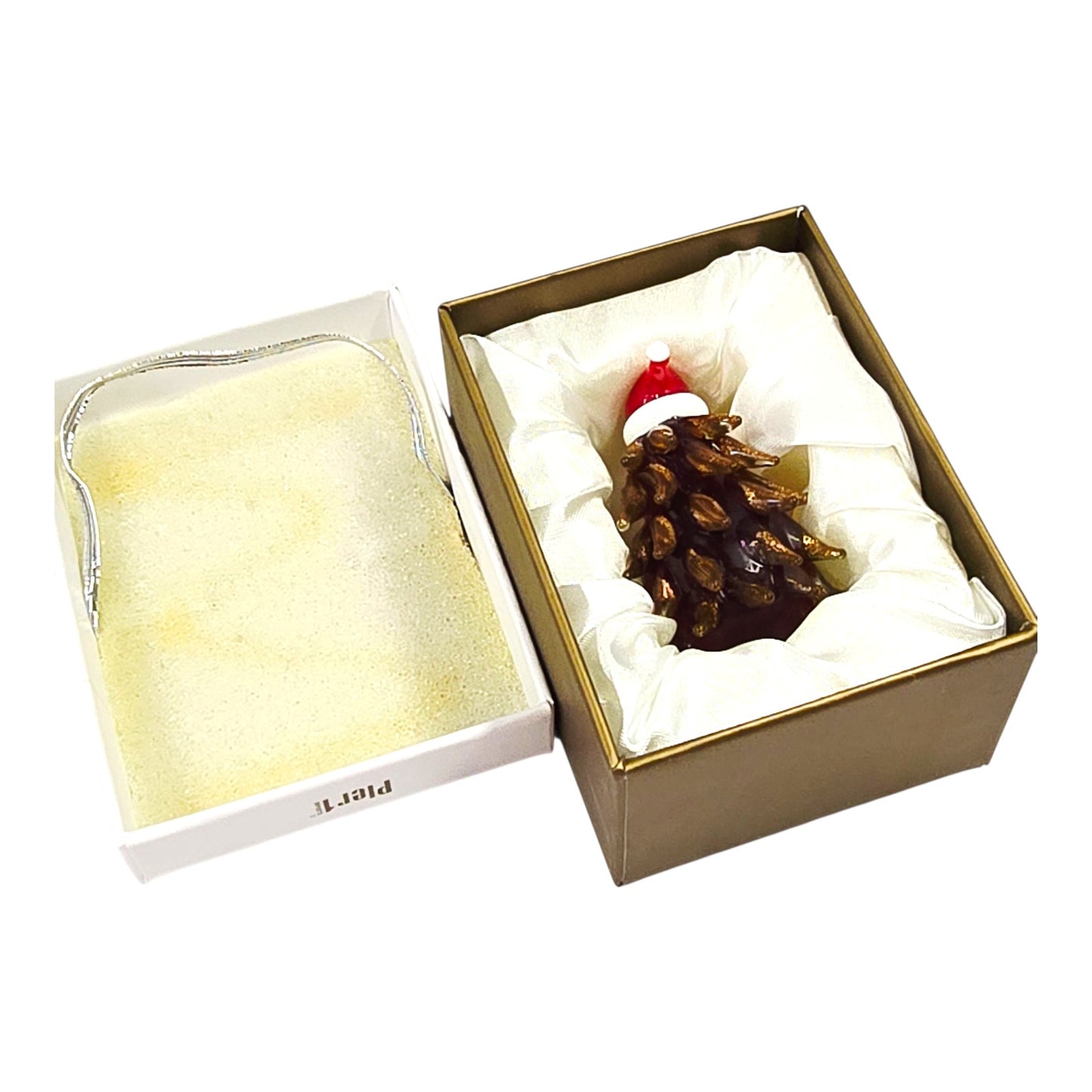 (Reserved for HillyHums) Pier 1 Glass Hedgehog Figurine Discontinued Christmas Line Home Decor