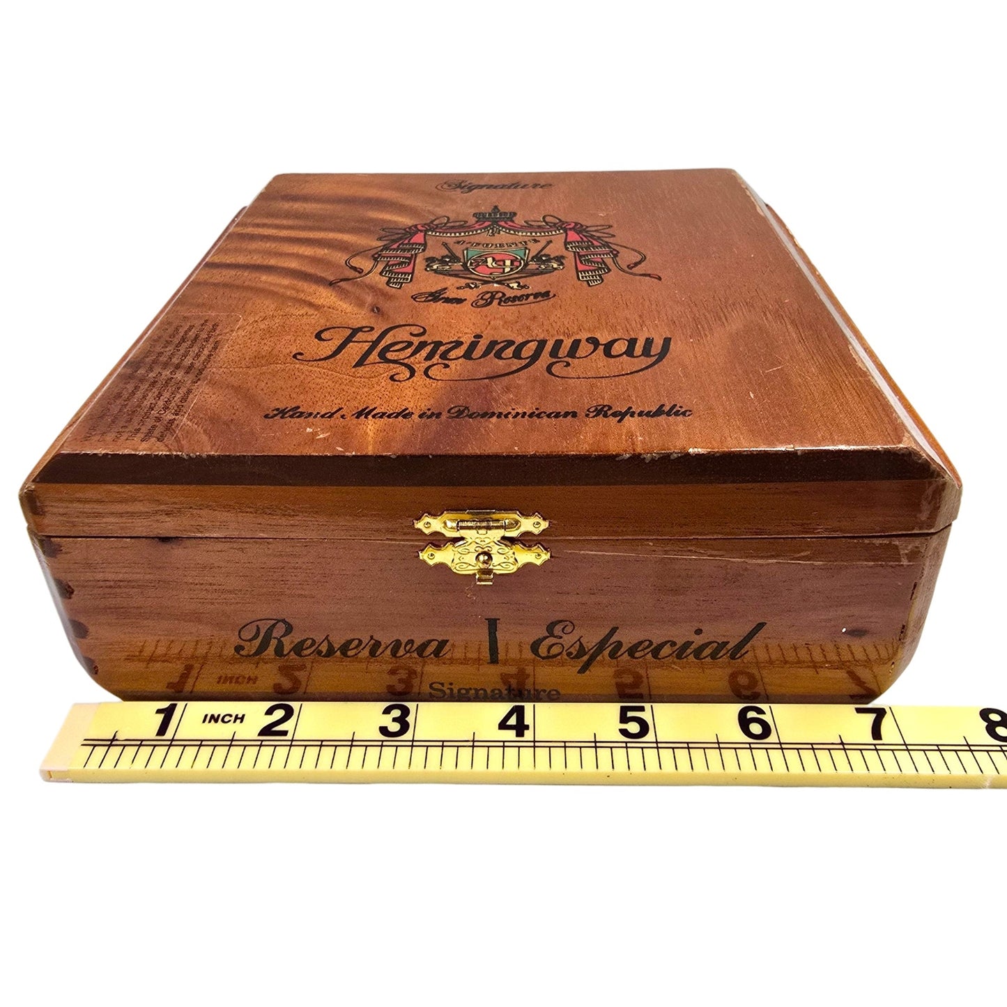 Arturo Fuente Hemingway Cigar Box Reserva Especial Empty Wooden Box Treasure Box