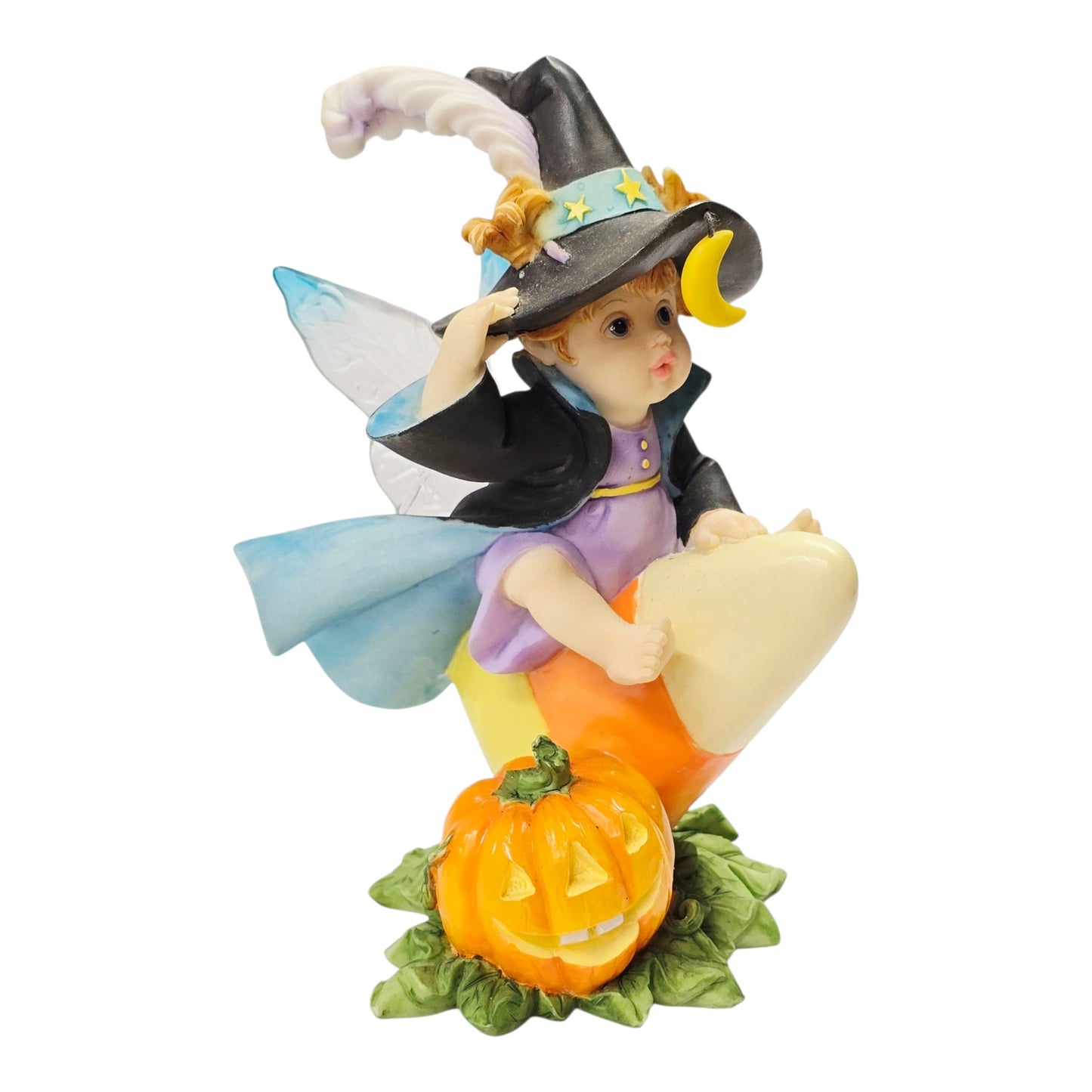 Enesco My Little Kitchen Fairies Candy Korn Fairie Halloween Figurine 2005 Fall