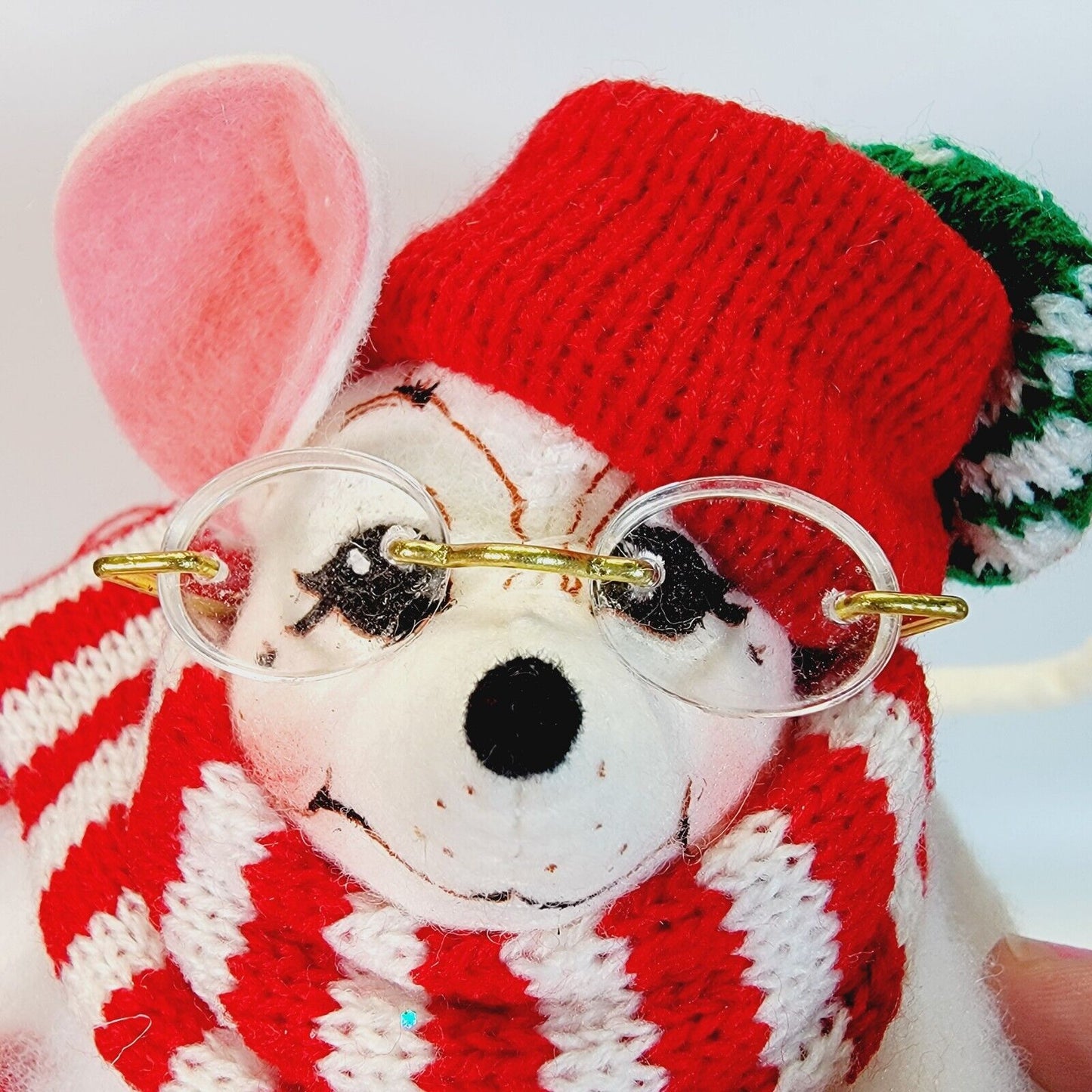 Annalee Doll 7" Having a Ball Mouse 2001 (with tags) Annalee Christmas Winter