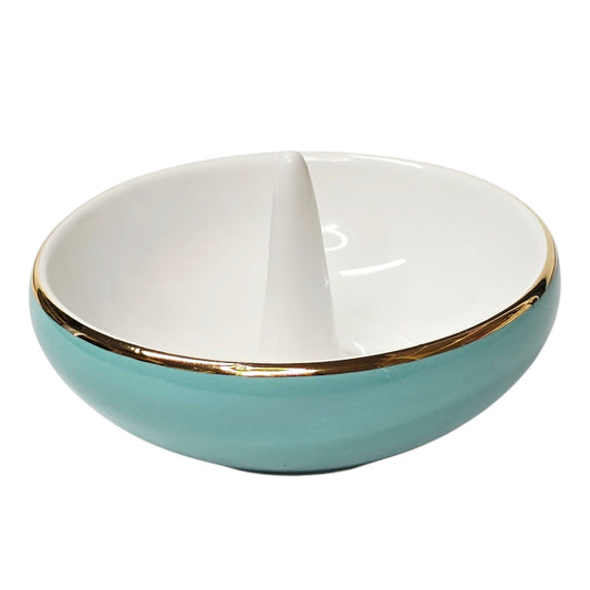 Kate Spade New York x Lenox "Ring It Up" Turquoise Enamel Ring Dish