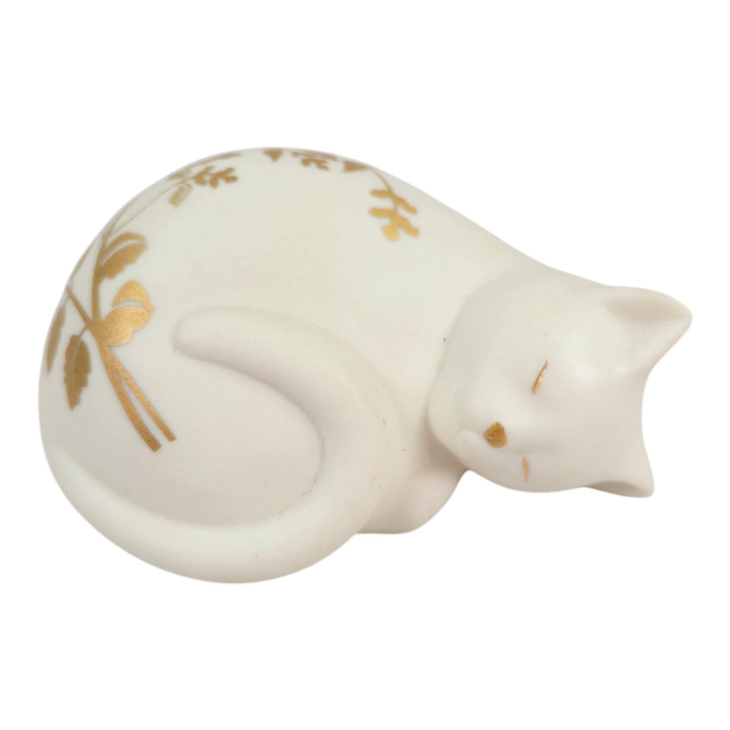 Lenox Porcelain Cat, Lenox Serenity Everyday Wishes Sleeping Cat