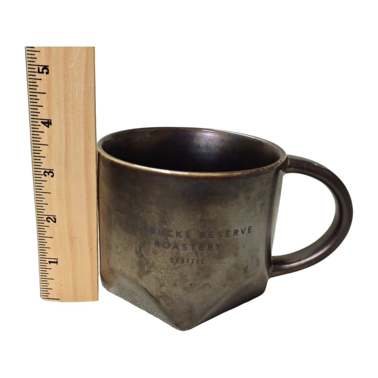 Starbucks Reserve Roastery Seattle 12 Oz Metallic Bronze Mug 2017