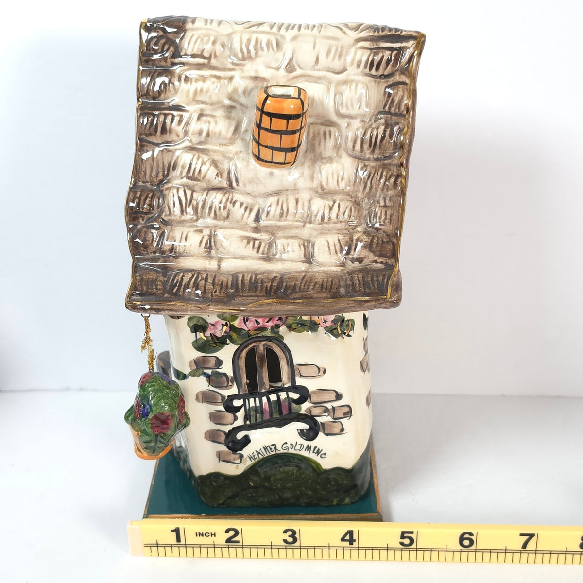 Blue Sky Clayworks Heather Goldminc Welcome Friends Dragonfly Cottage Tealight