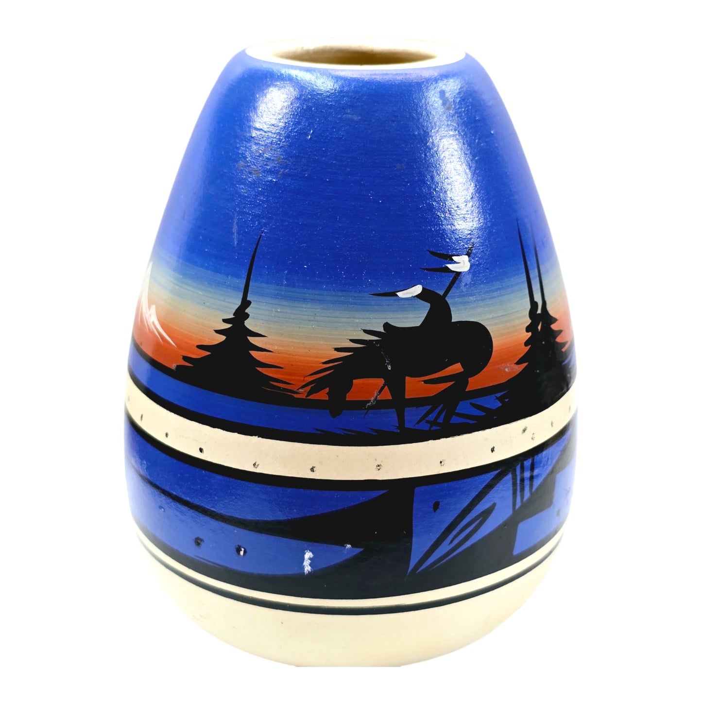 Cedar Mesa Native American Pottery Vase