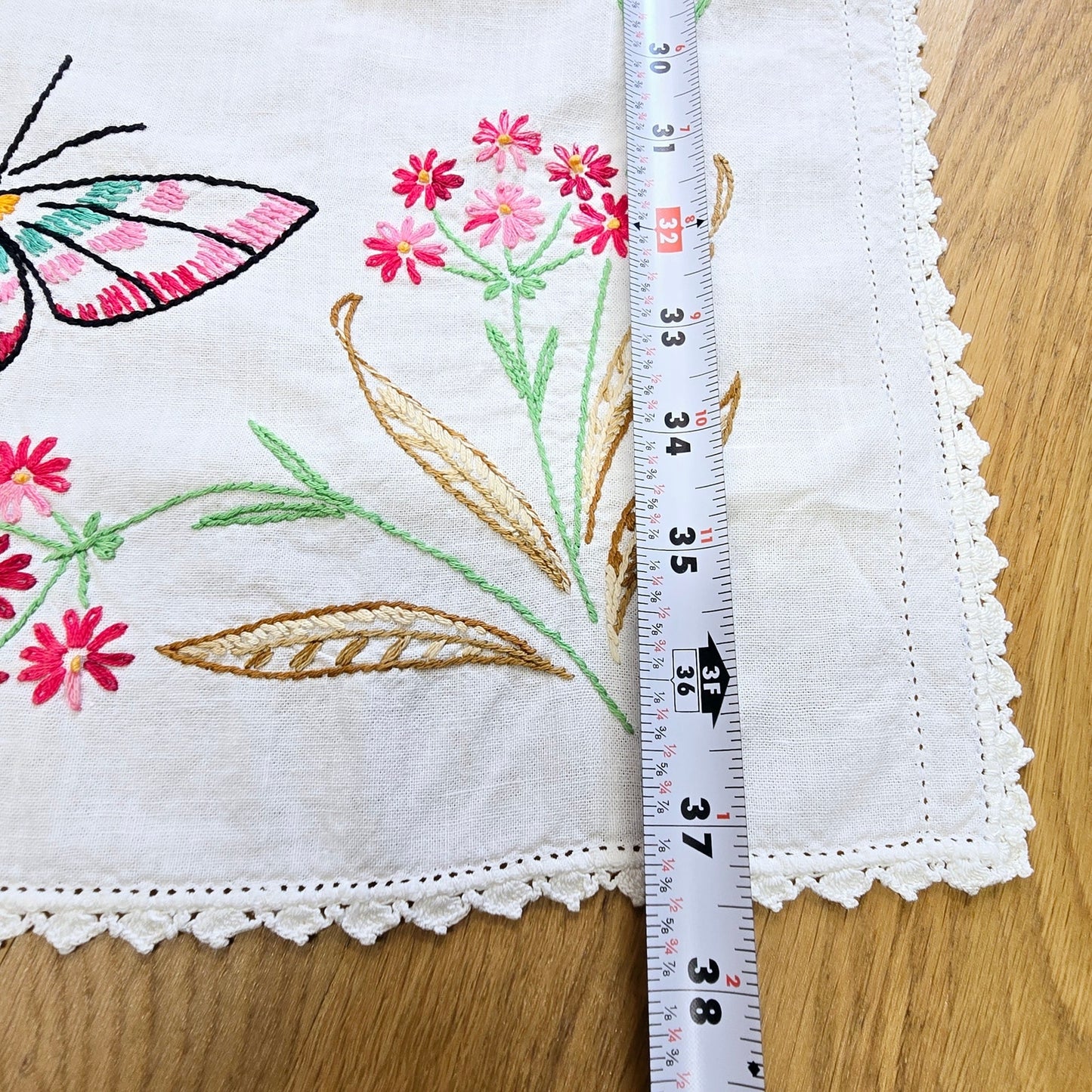 12" x 37" Butterfly Table Runner