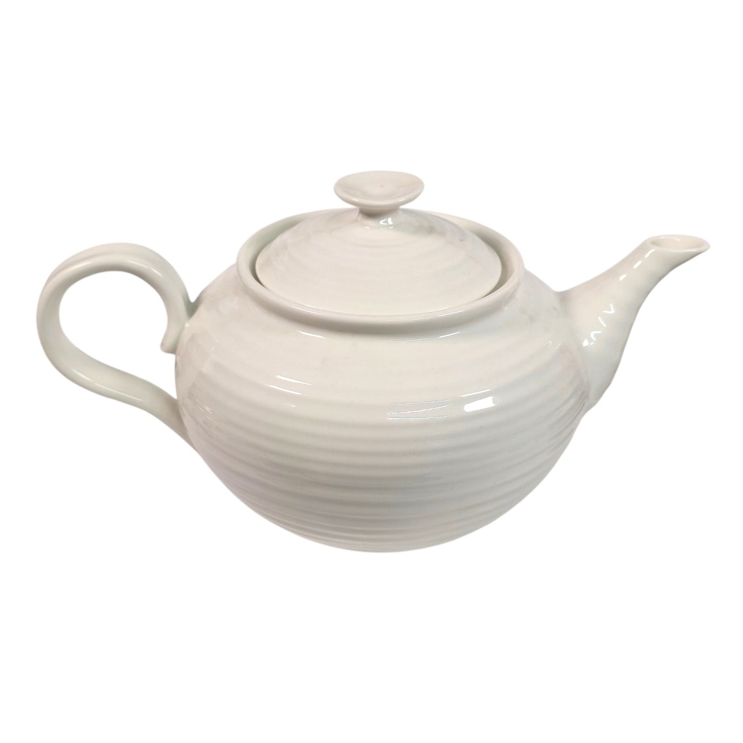 Sophie Conran for Portmeirion Teapot 2pt White FLAW