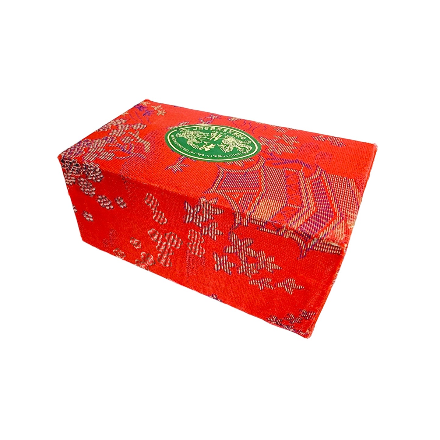 Vintage Chinese Musical Dragon Baoding Balls in Red Vintage Box