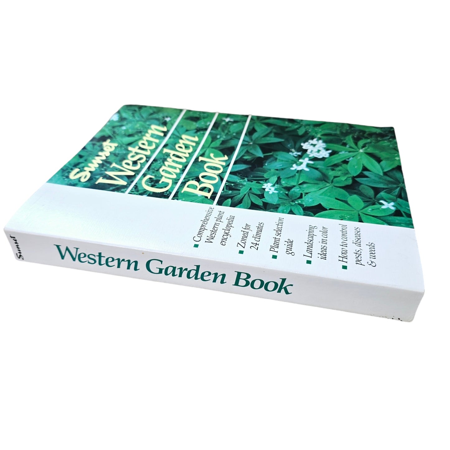 Vintage Sunset Western Garden Book Paperback 1988 Climate Planting Reference