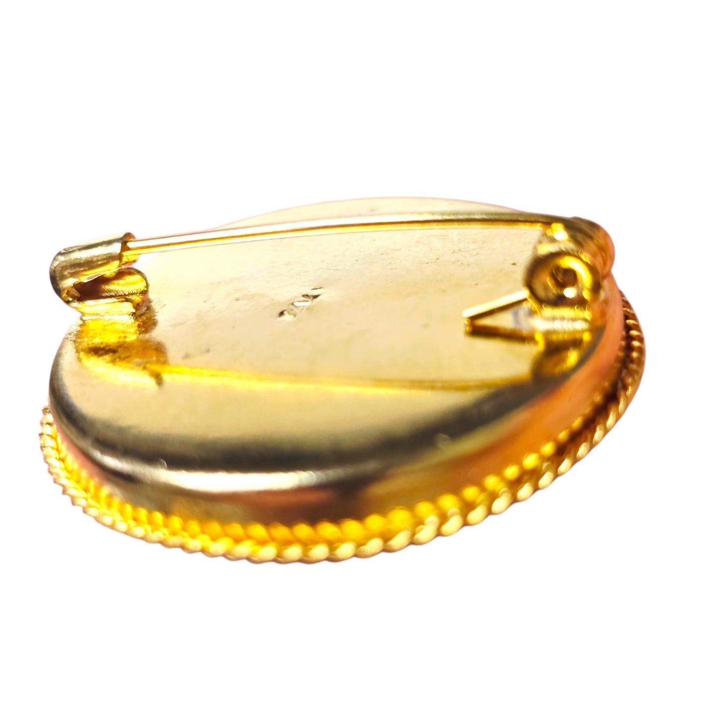 Made in Italy Micro Mosaic Pin Brooch