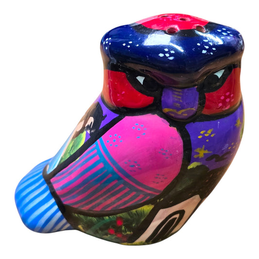 Mexican Folk Art Owl LIVE-CRAFTED SHAKER + 3 PINS Join me LIVE to give Input, or Give me Creative Freedom! Bird