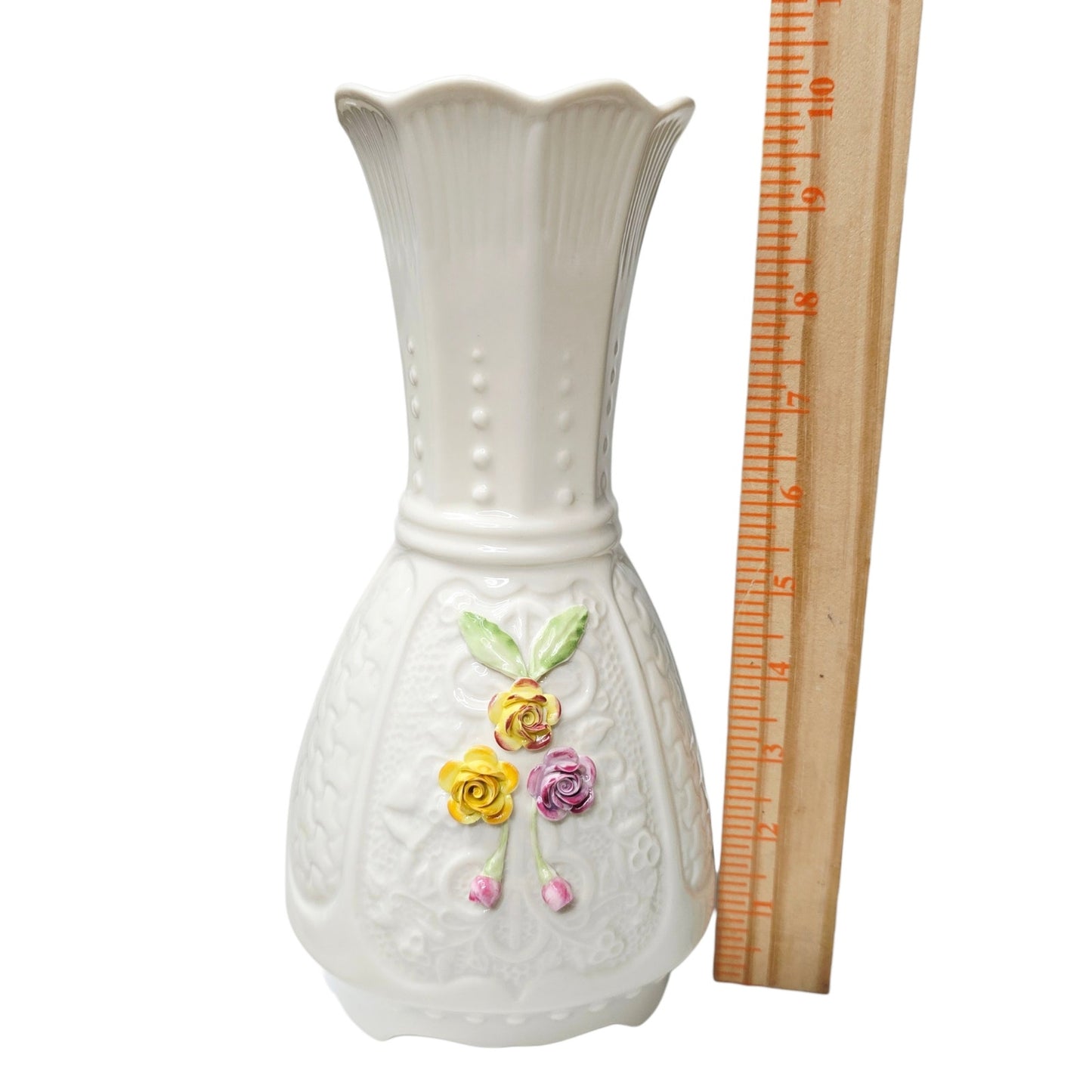 Belleek Ireland Glenveagh Garden Vase 2006 Limited Edition Annual Piece 80/3000
