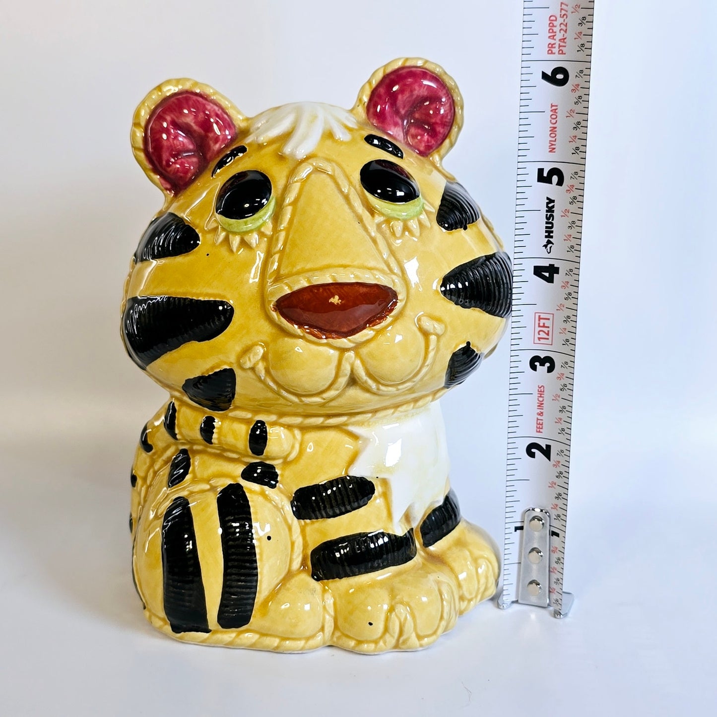 Vintage Lefton Tiger Piggy Bank