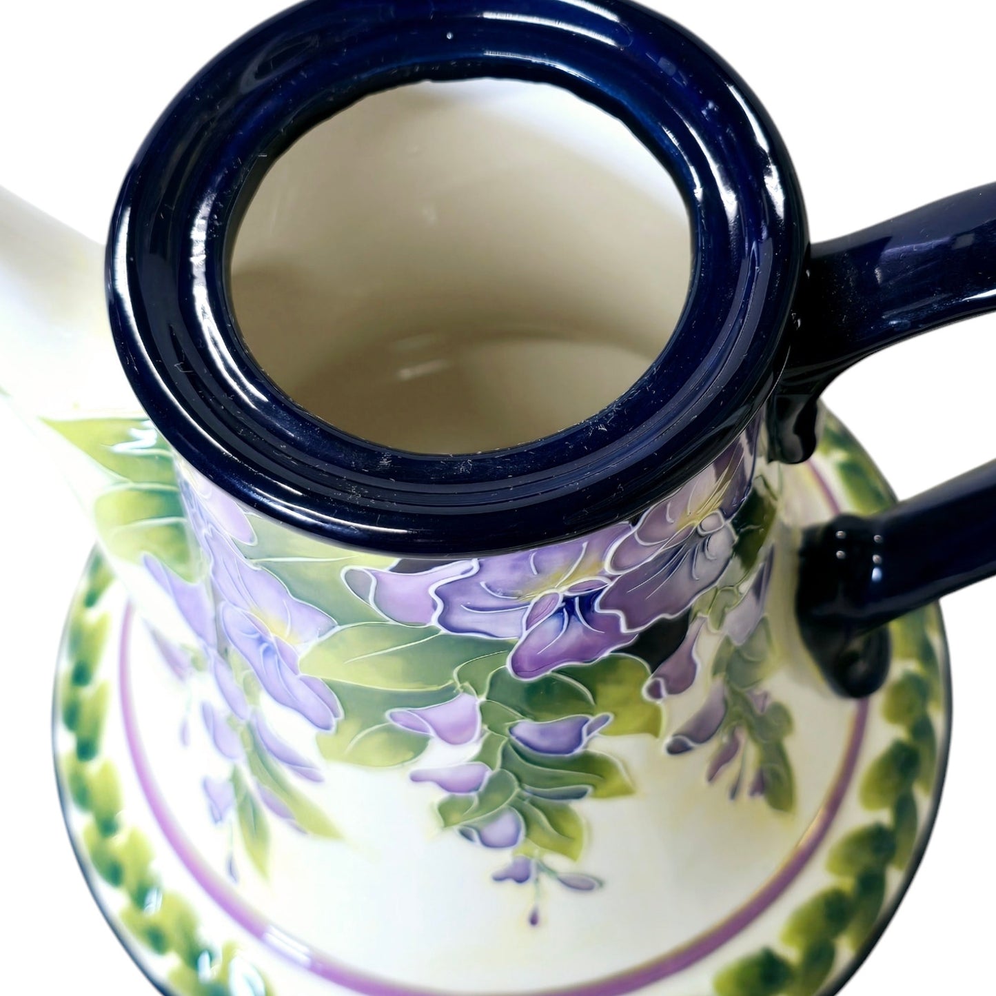 Beautiful Blue Sky J. McCall 2005 Wisteria TeaPot