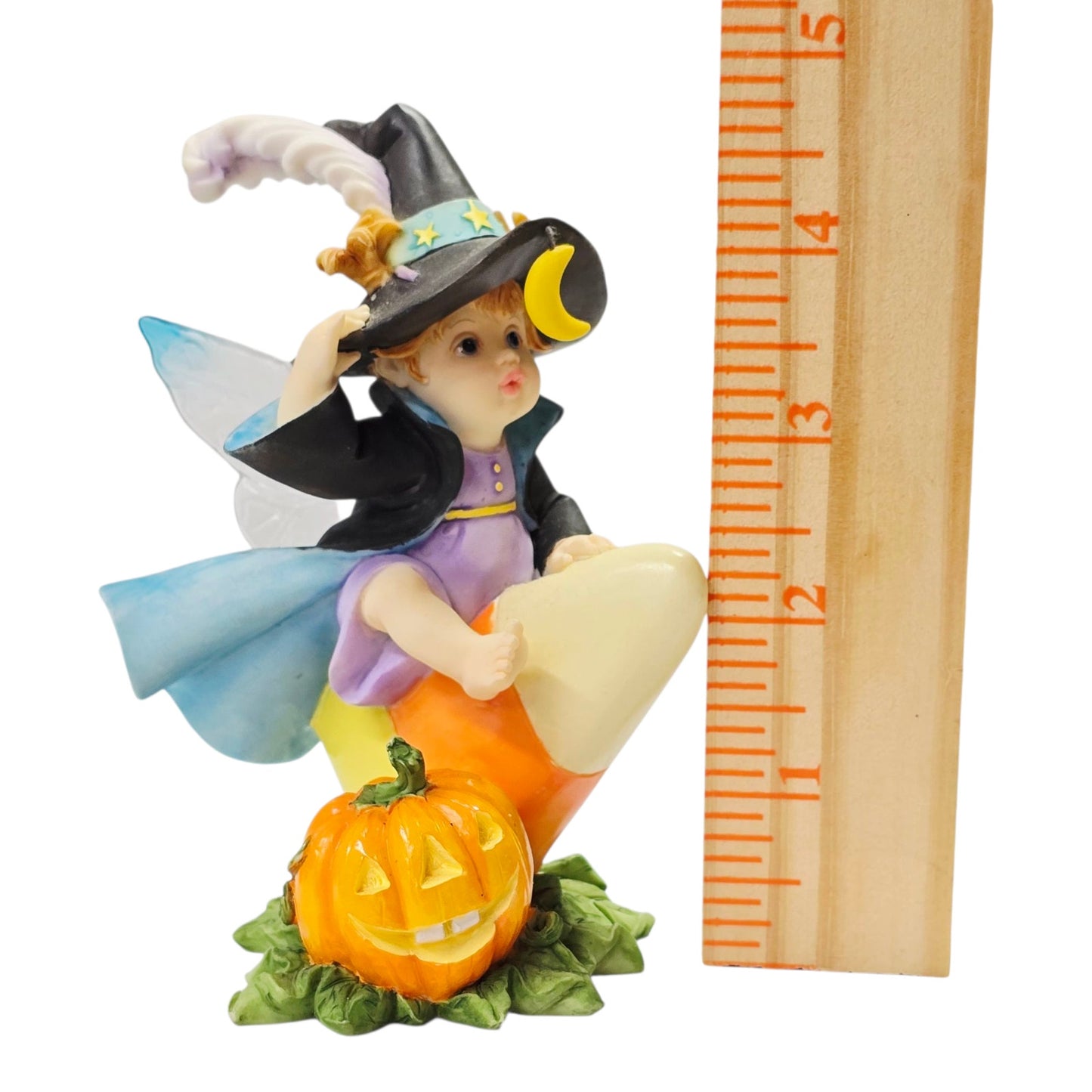 Enesco My Little Kitchen Fairies Candy Korn Fairie Halloween Figurine 2005 Fall