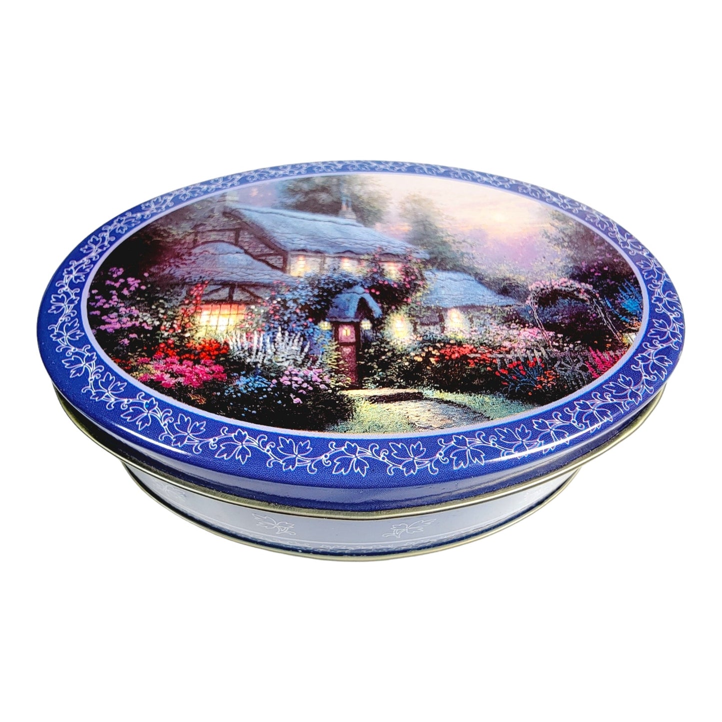 Thomas Kinkade Giftco's 1992 Enchanted Cottage Collector's Tin