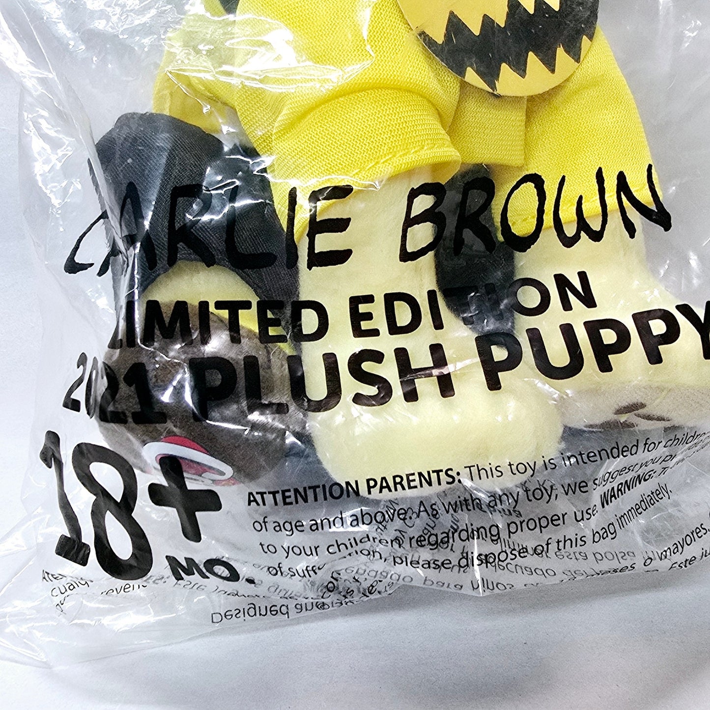 Raising Canes Charlie Brown Peanuts Dog 2021 Plush Puppy New in Package