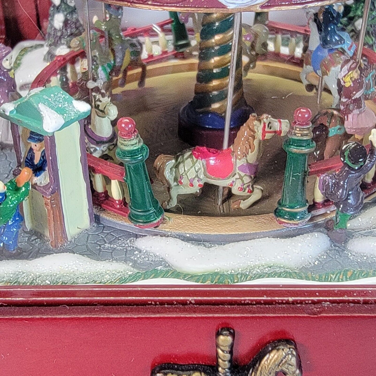 Mr. Christmas Animated Carousel Music Box, Plays "Deck The Halls"